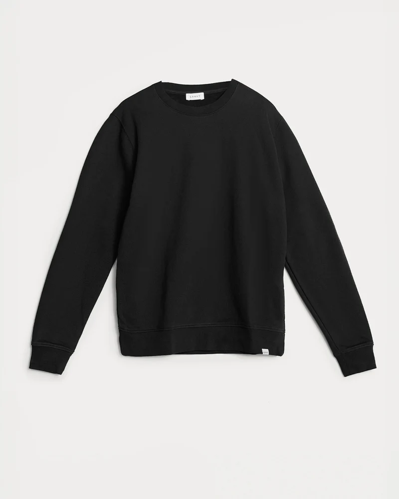 The Perfect Sweatshirt - Washed Black