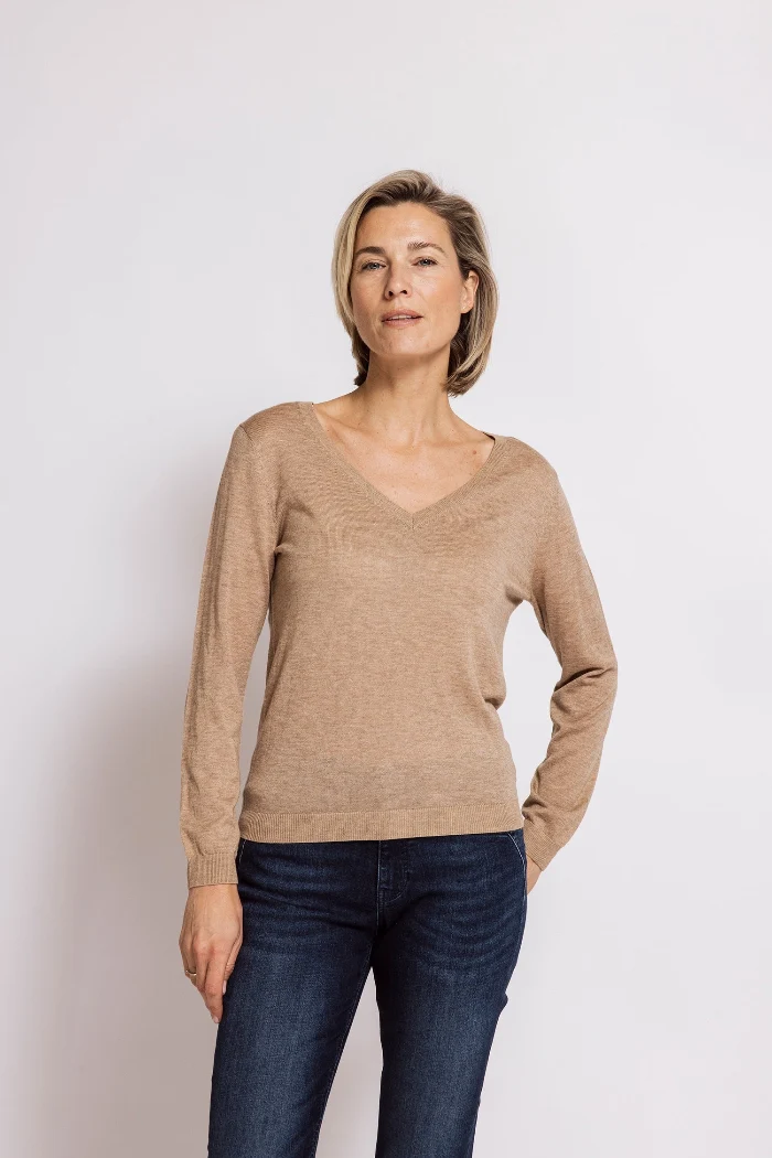 Zhrill Pullover Velma sand/beige/taupe