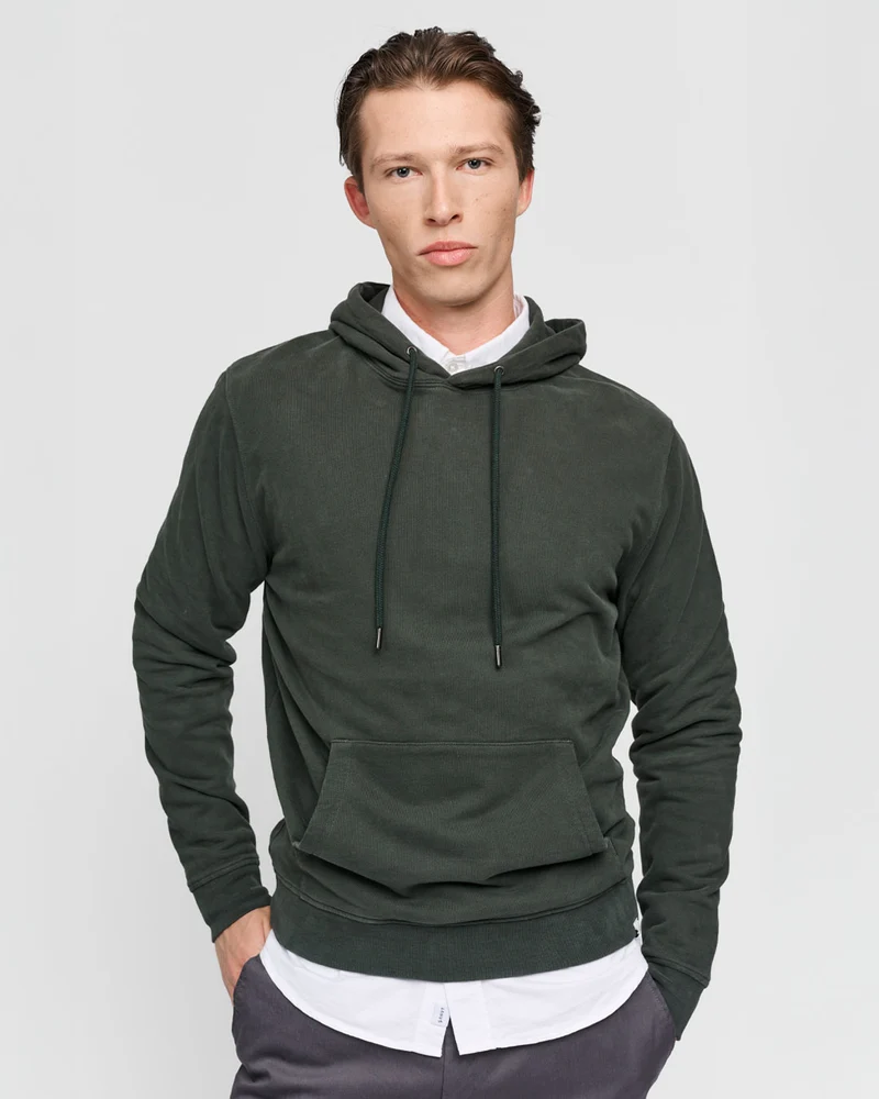 The Hooded Sweatshirt - Dark Green