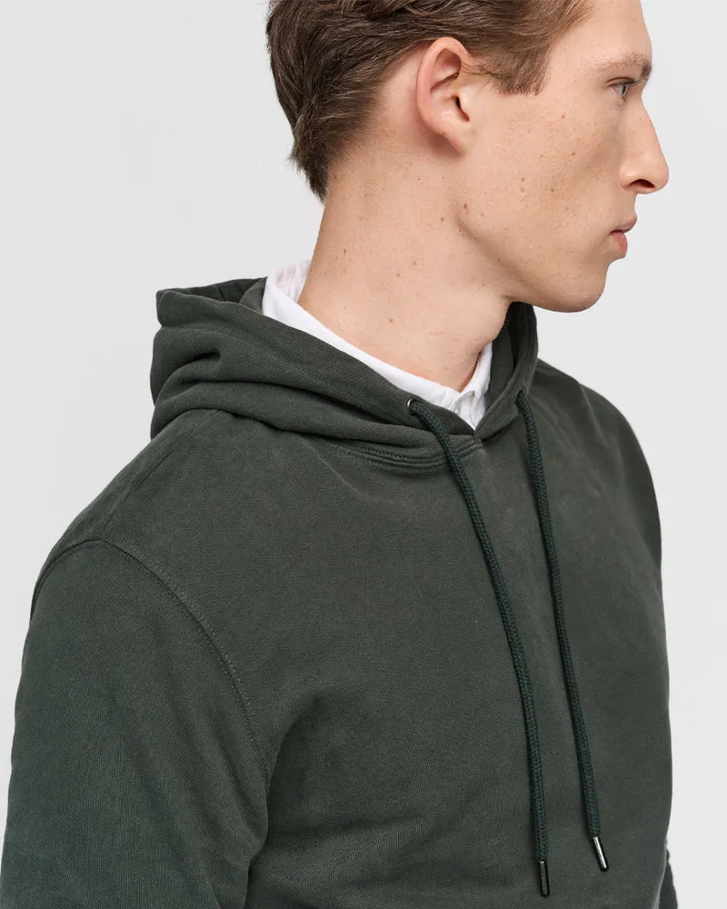 The Hooded Sweatshirt - Dark Green