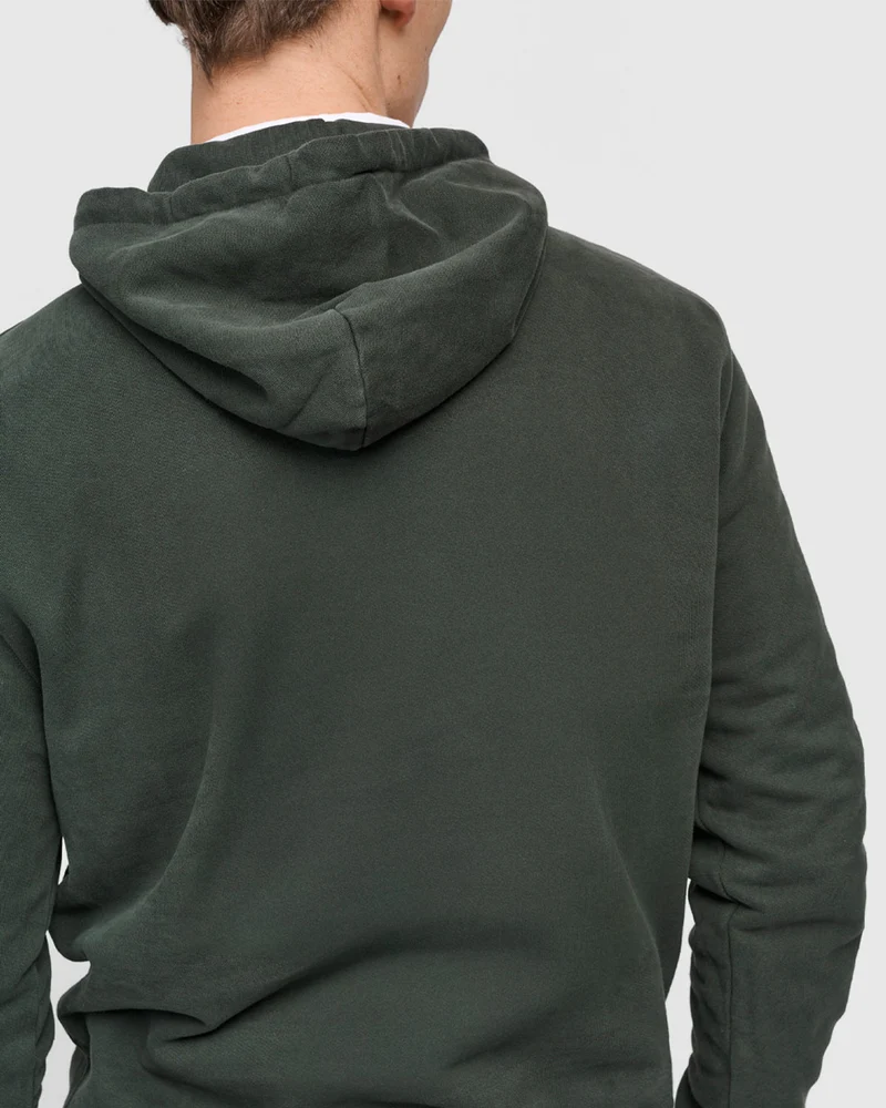 The Hooded Sweatshirt - Dark Green