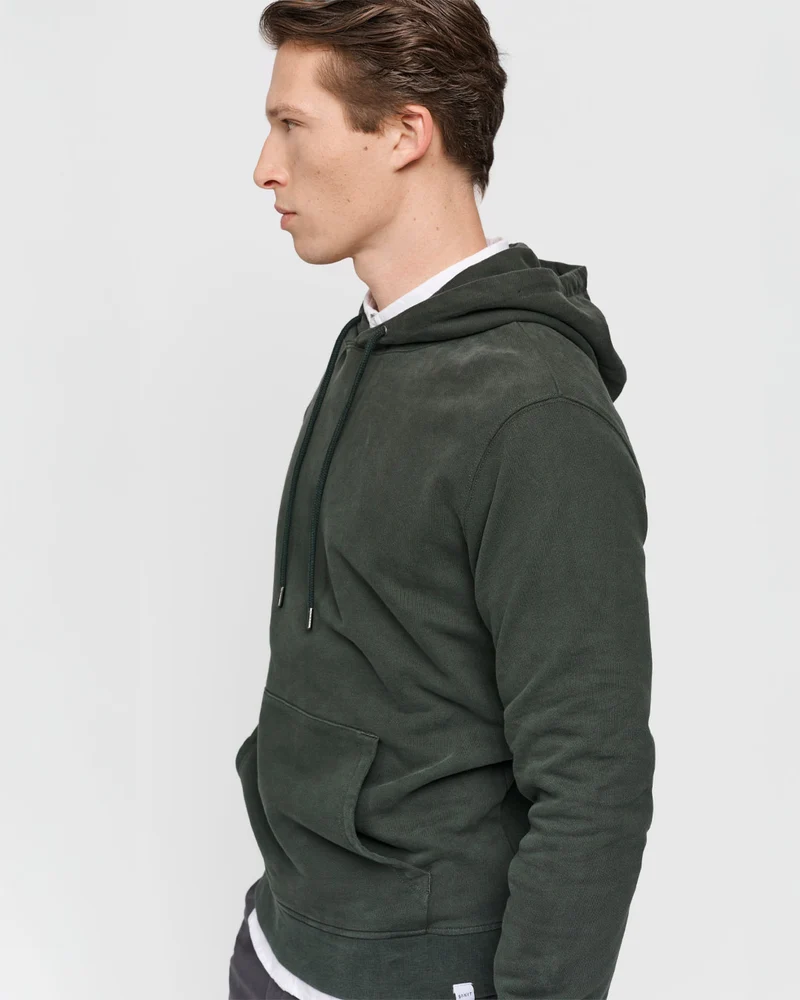 The Hooded Sweatshirt - Dark Green