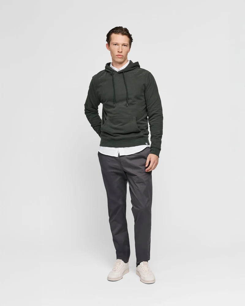 The Hooded Sweatshirt - Dark Green
