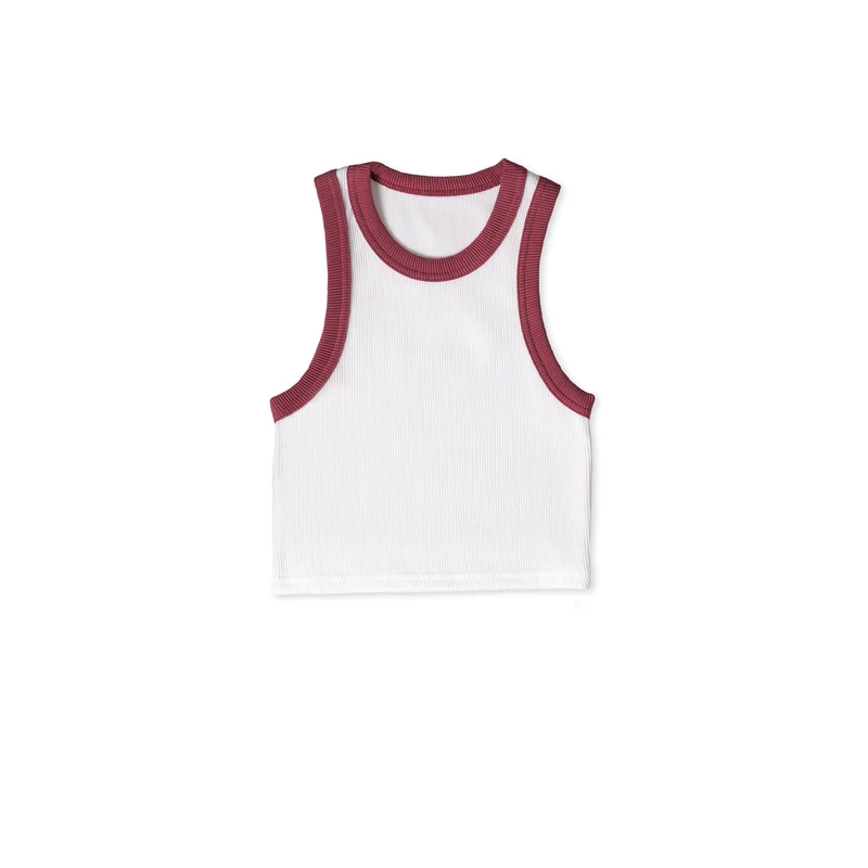 Rib Top Cropped