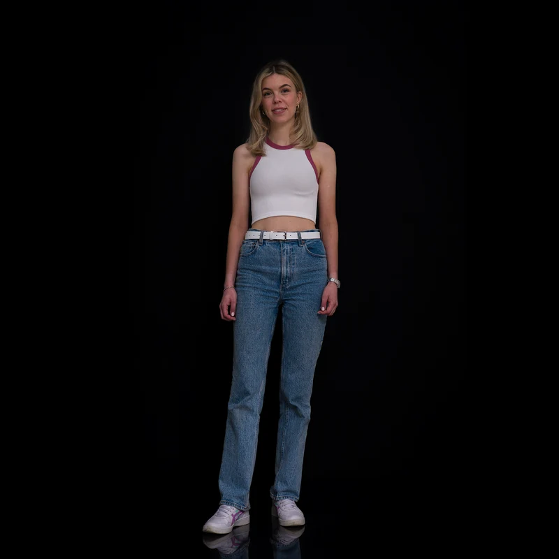 Rib Top Cropped