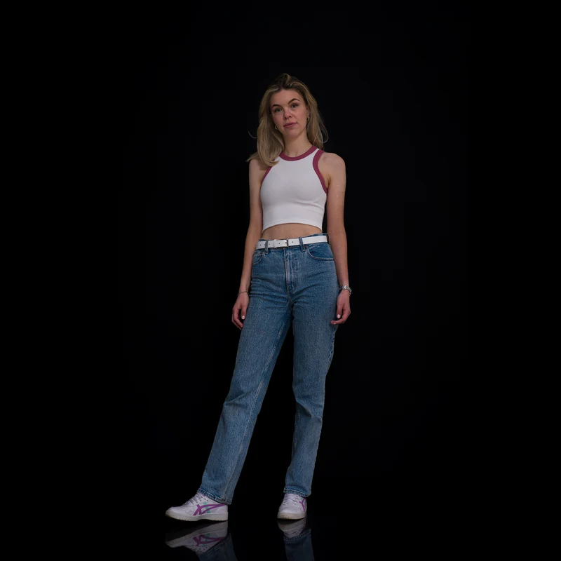 Rib Top Cropped