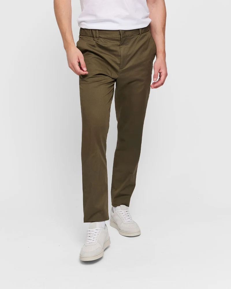The Perfect Chino - Olive Green
