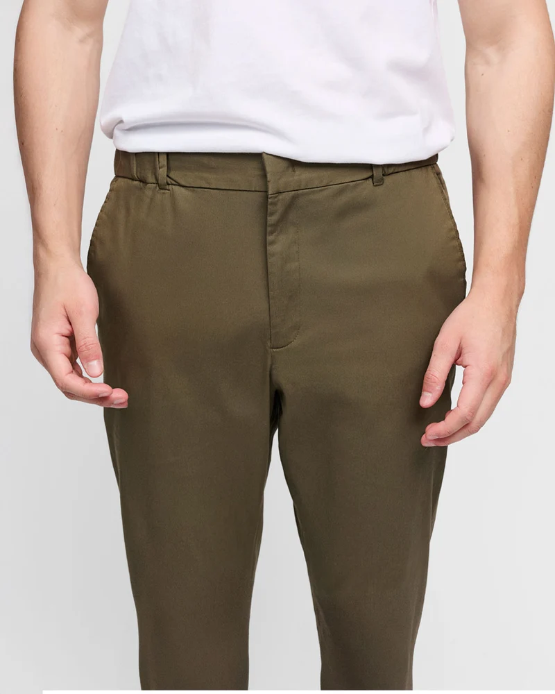 The Perfect Chino - Olive Green