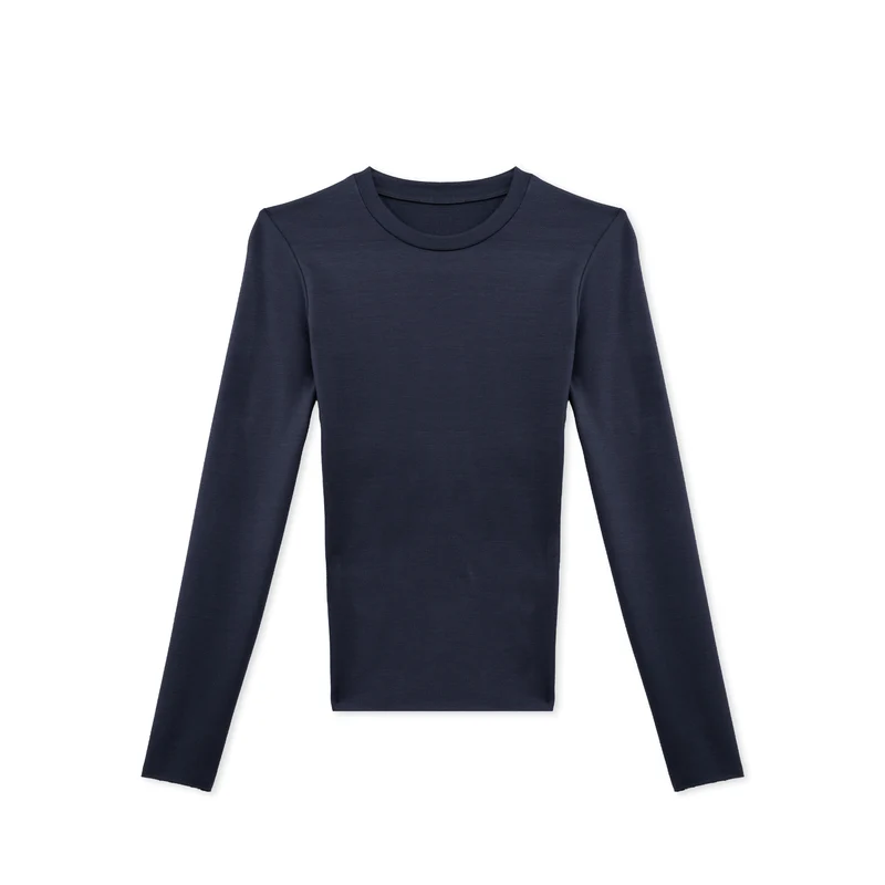 Skinny Langarm-Shirt aus Modal