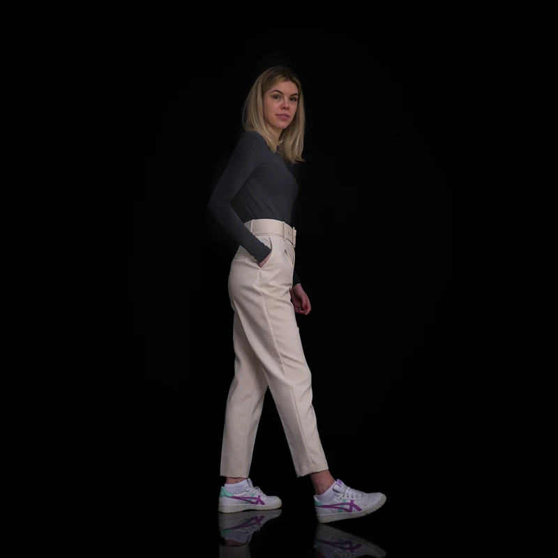 Skinny Langarm-Shirt aus Modal