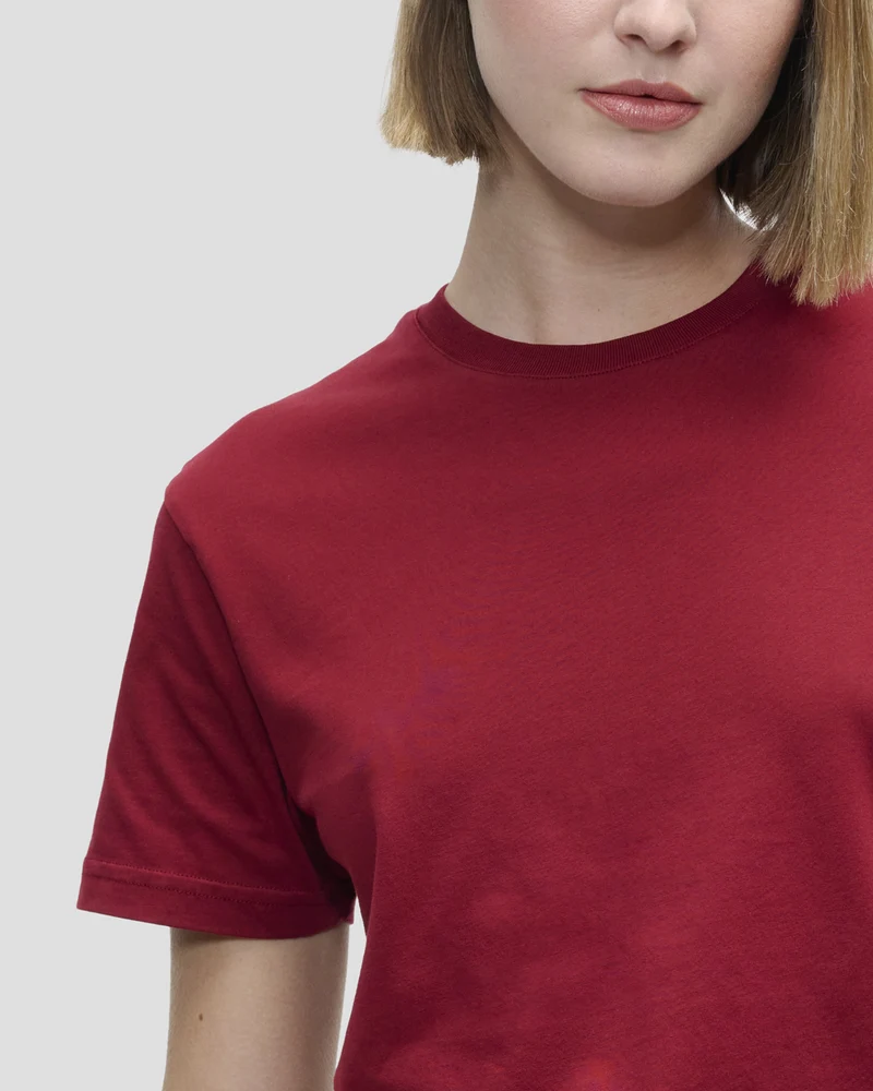 The Unisex T-Shirt - Dark Red