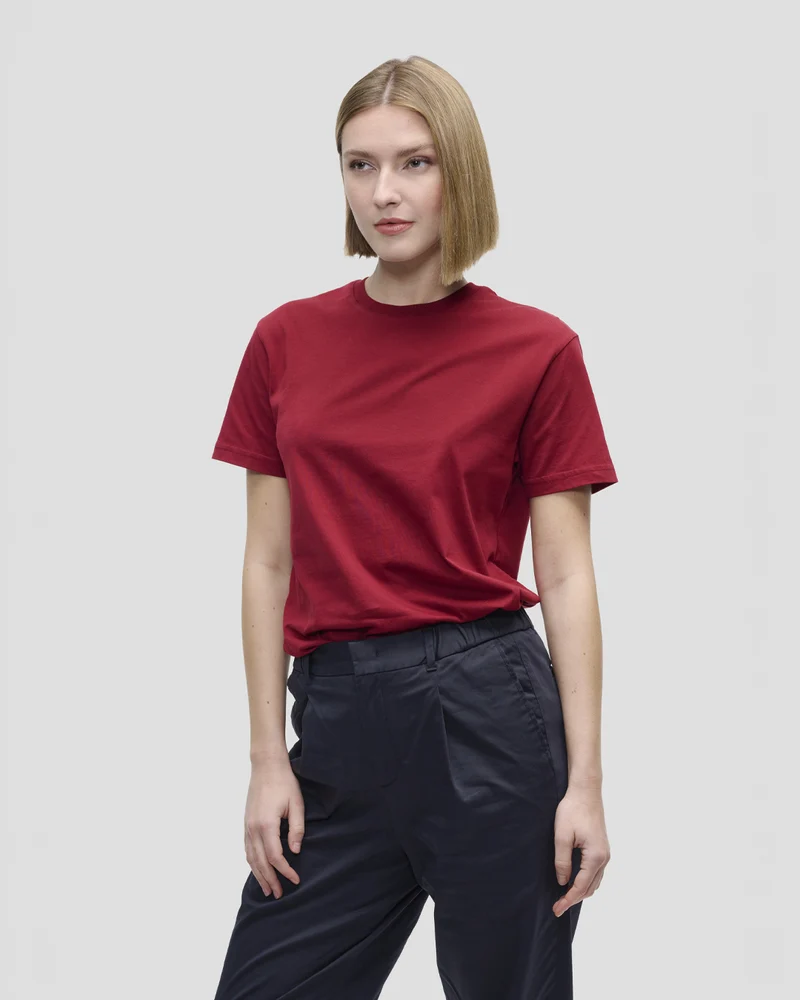 The Unisex T-Shirt - Dark Red