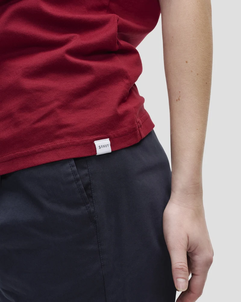 The Unisex T-Shirt - Dark Red