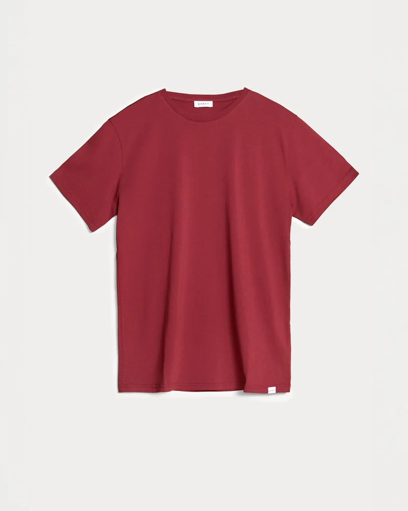 The Unisex T-Shirt - Dark Red