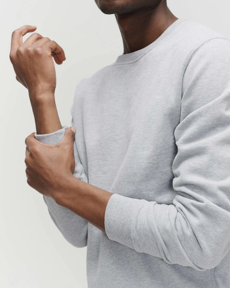 The Perfect Sweatshirt - Grey Melange