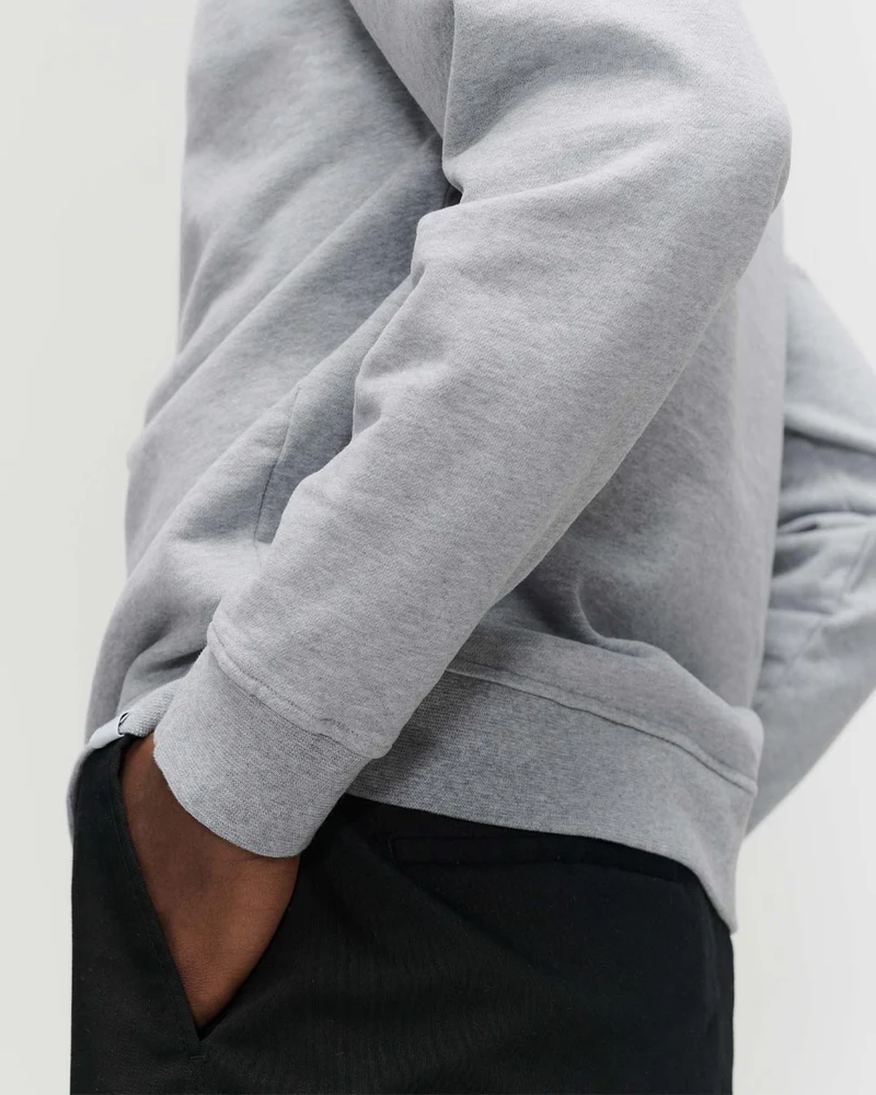 The Perfect Sweatshirt - Grey Melange