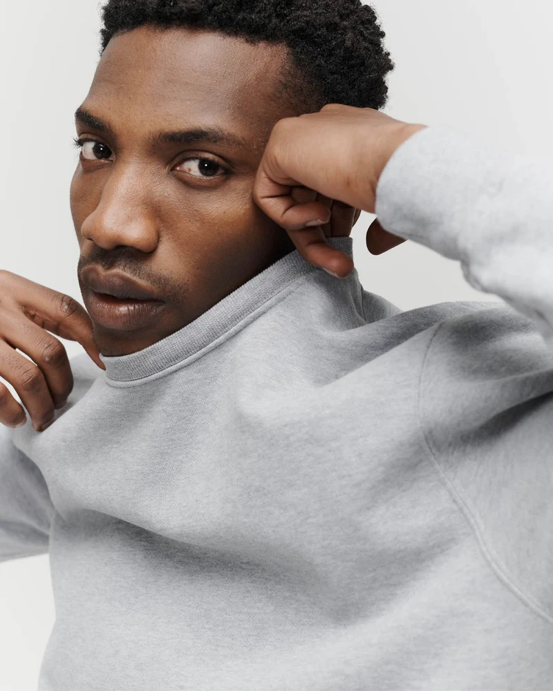 The Perfect Sweatshirt - Grey Melange