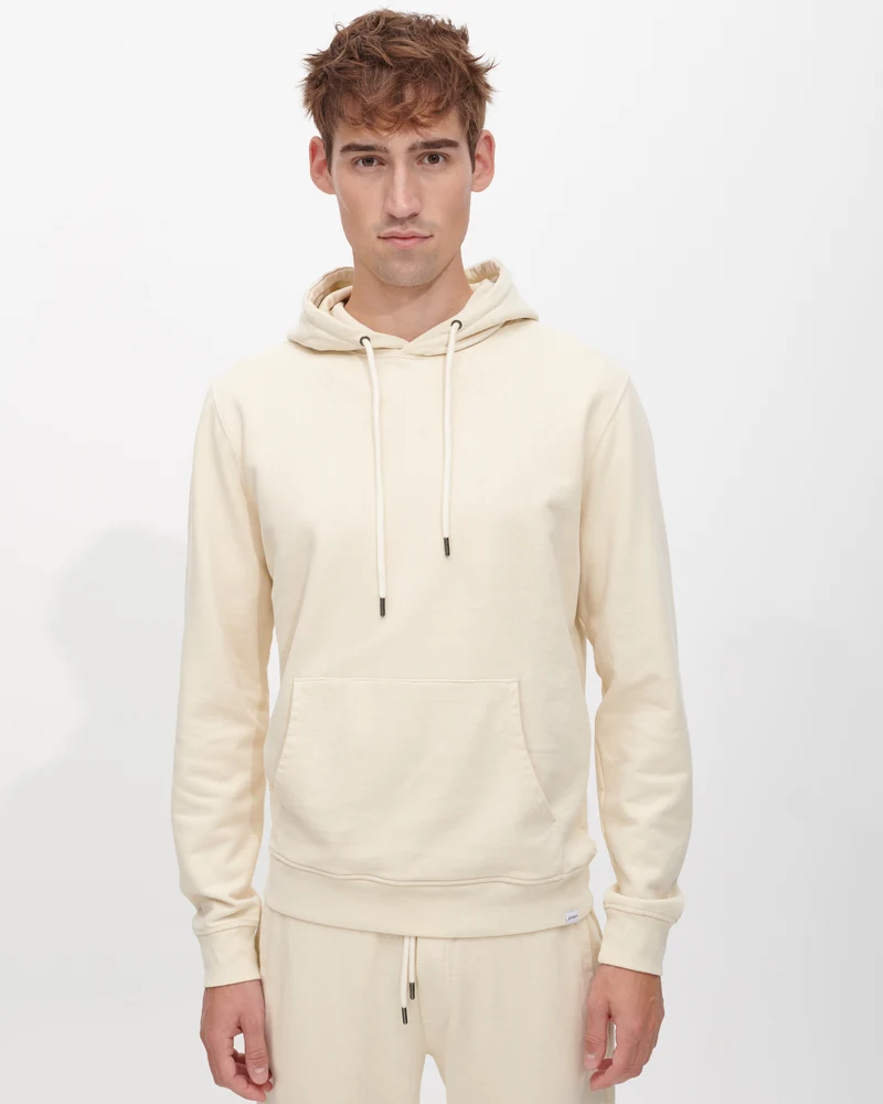 The Hooded Sweatshirt - Beige