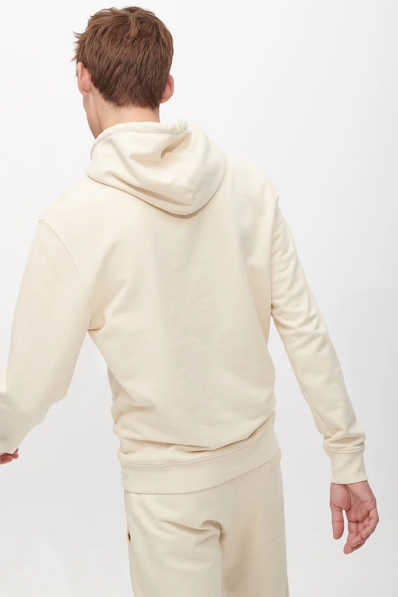 The Hooded Sweatshirt - Beige