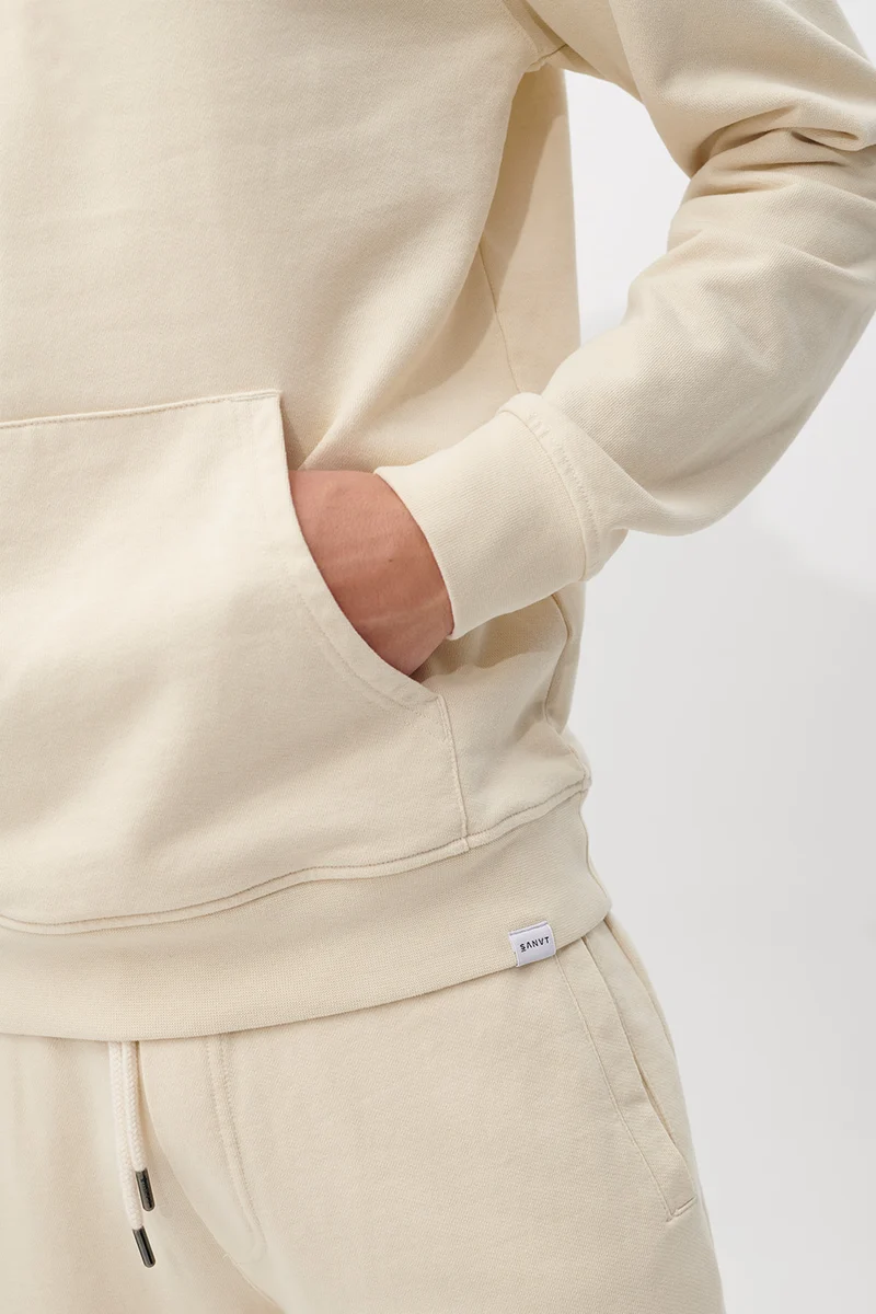 The Hooded Sweatshirt - Beige