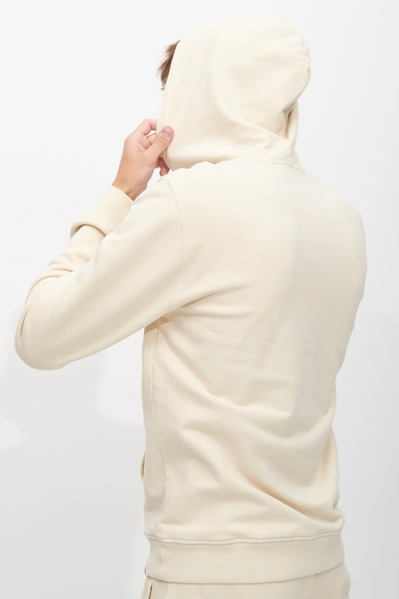 The Hooded Sweatshirt - Beige