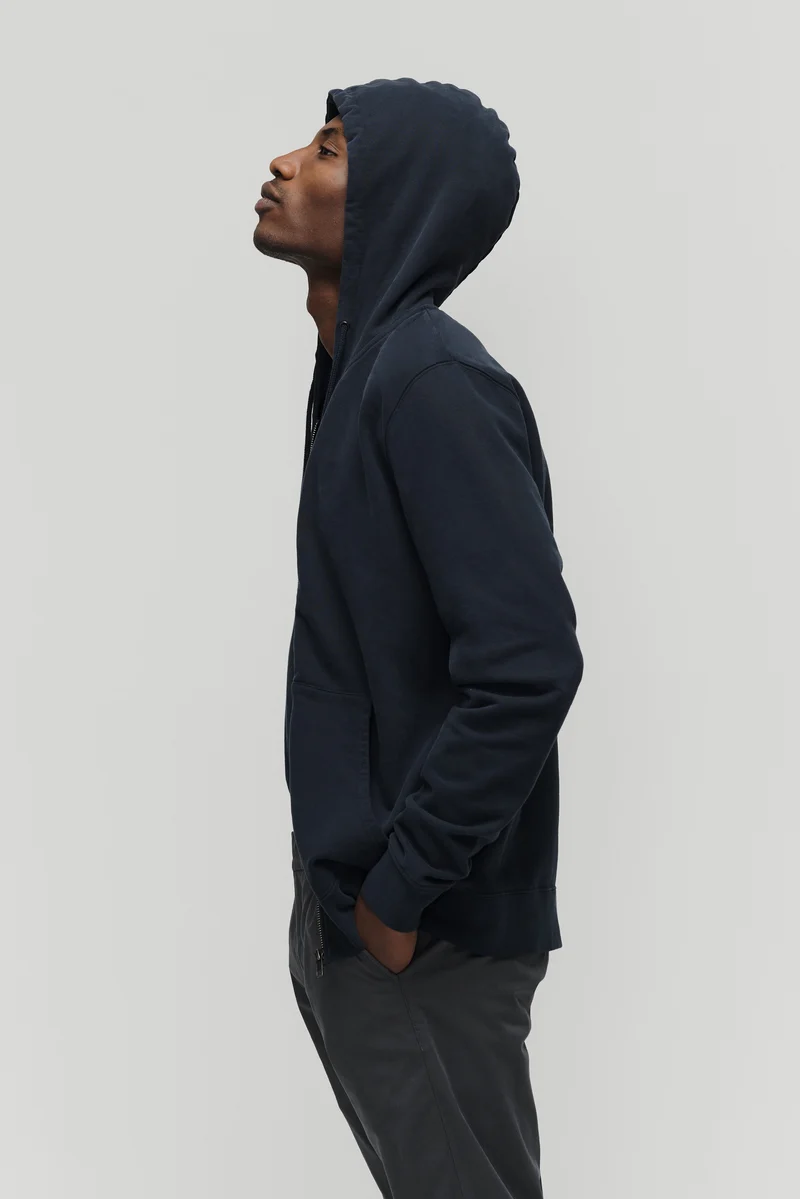 The Zip Hoodie - Navy