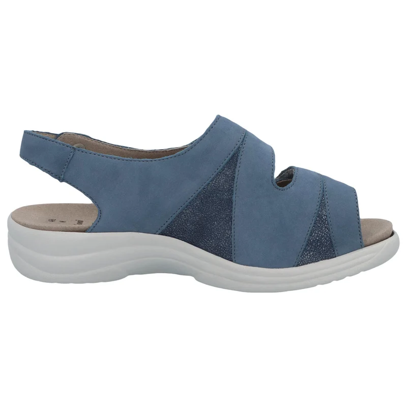 Solidus Komfort Sandalen Damen Petrol