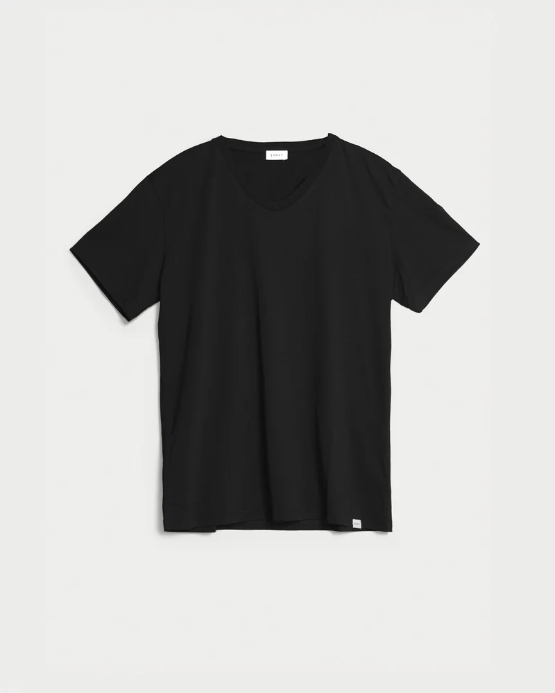 The V-Neck T-Shirt - Black