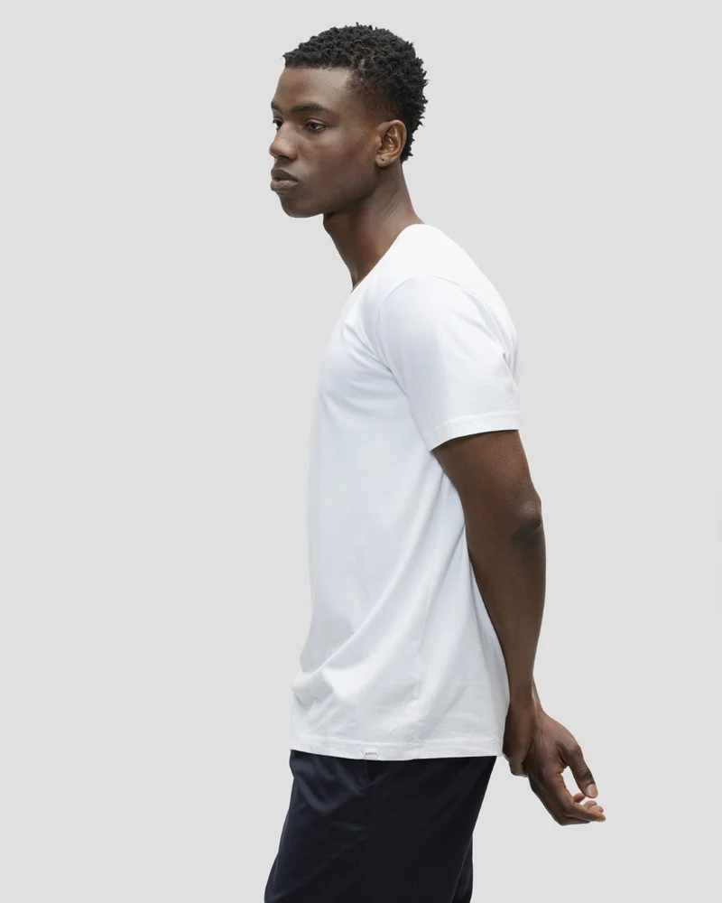 The V-Neck T-Shirt - White
