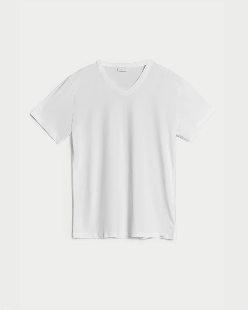 The V-Neck T-Shirt - White