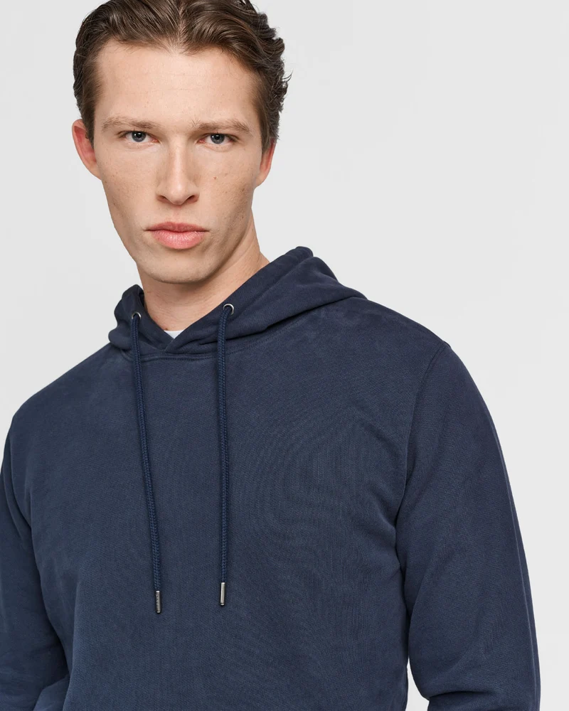 The Hooded Sweatshirt - Navy