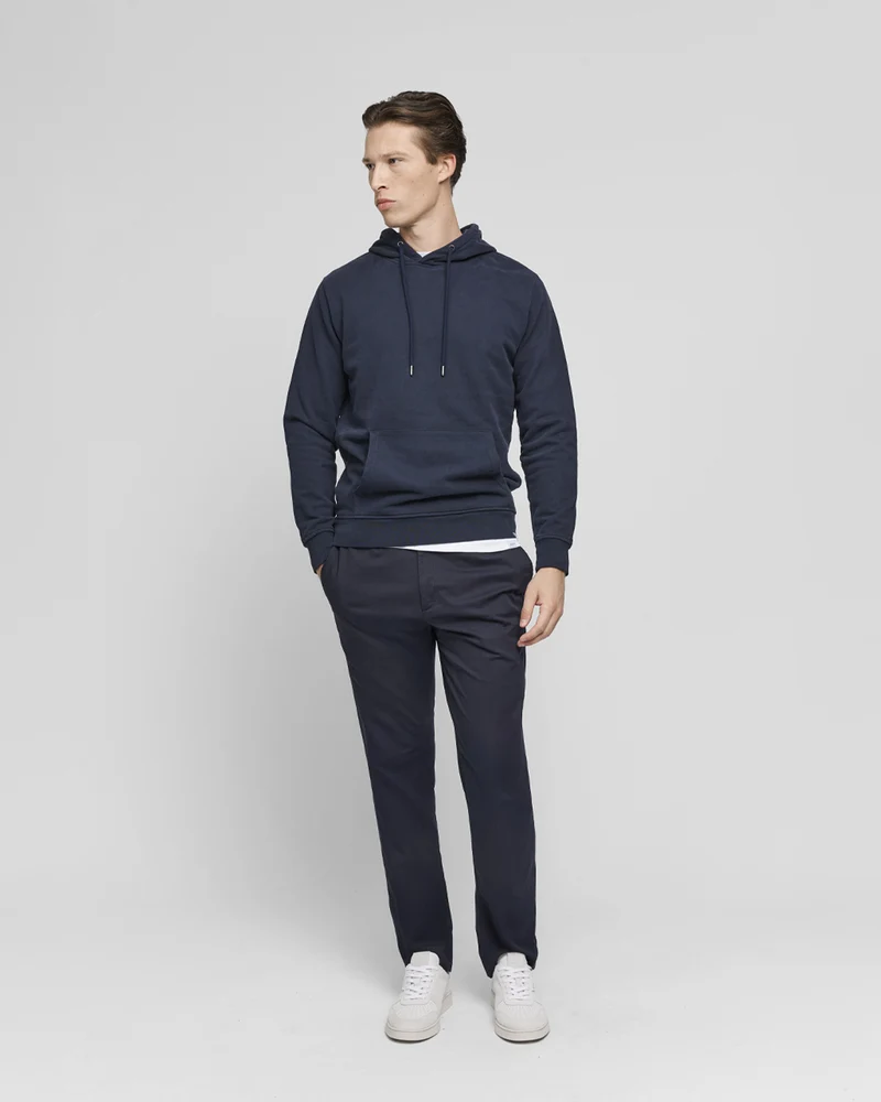 The Hooded Sweatshirt - Navy