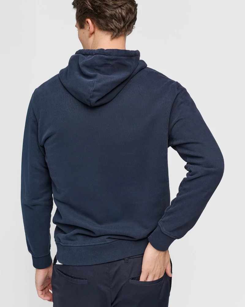 The Hooded Sweatshirt - Navy