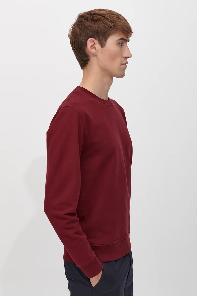 The Perfect Sweatshirt - Dark Red
