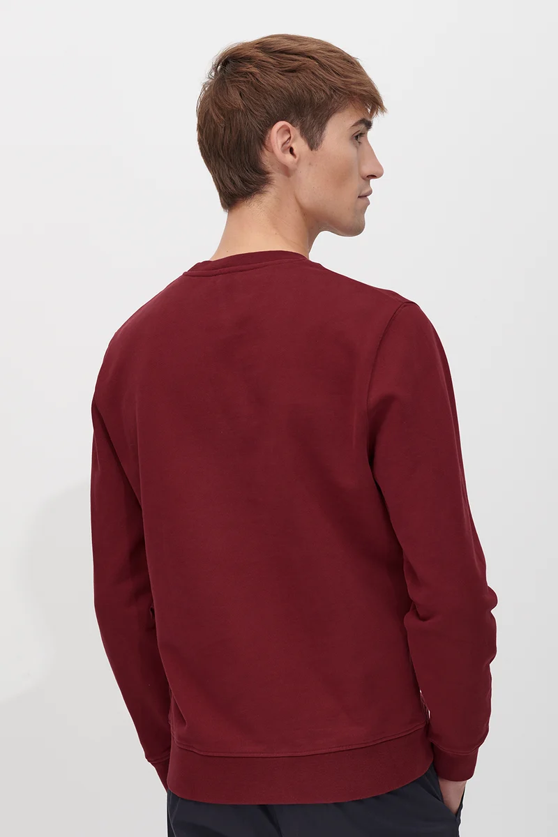 The Perfect Sweatshirt - Dark Red