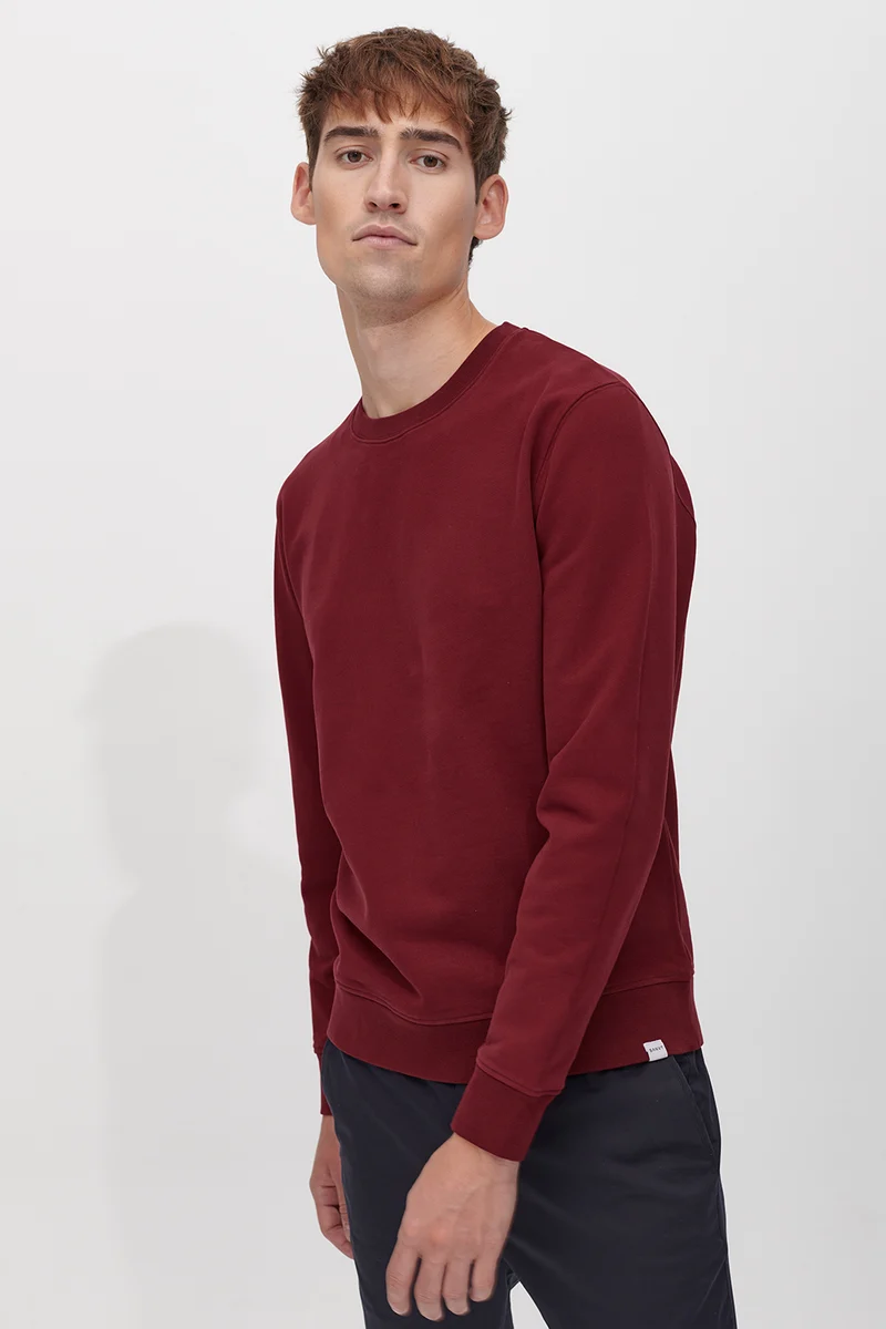 The Perfect Sweatshirt - Dark Red
