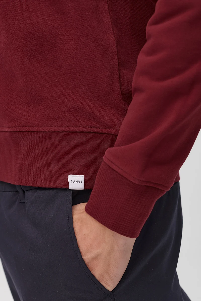 The Perfect Sweatshirt - Dark Red