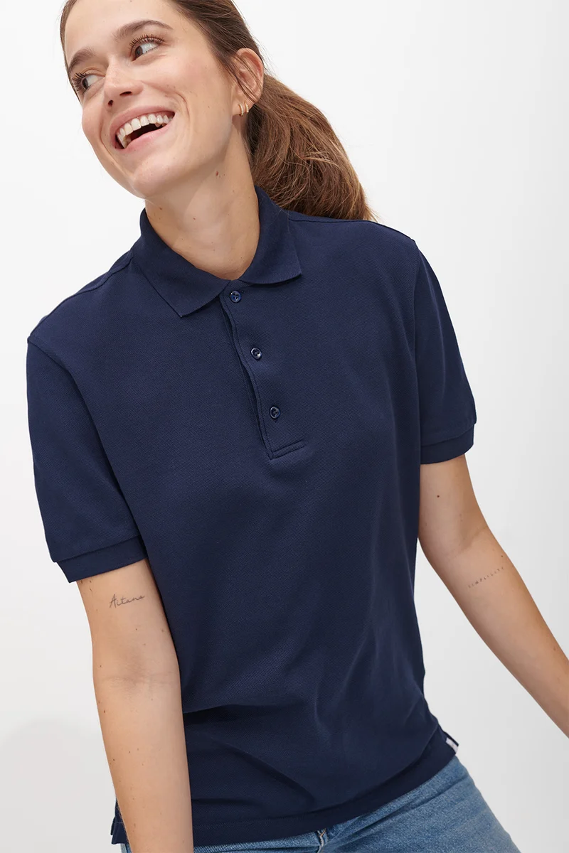 The Unisex Polo Shirt - Navy