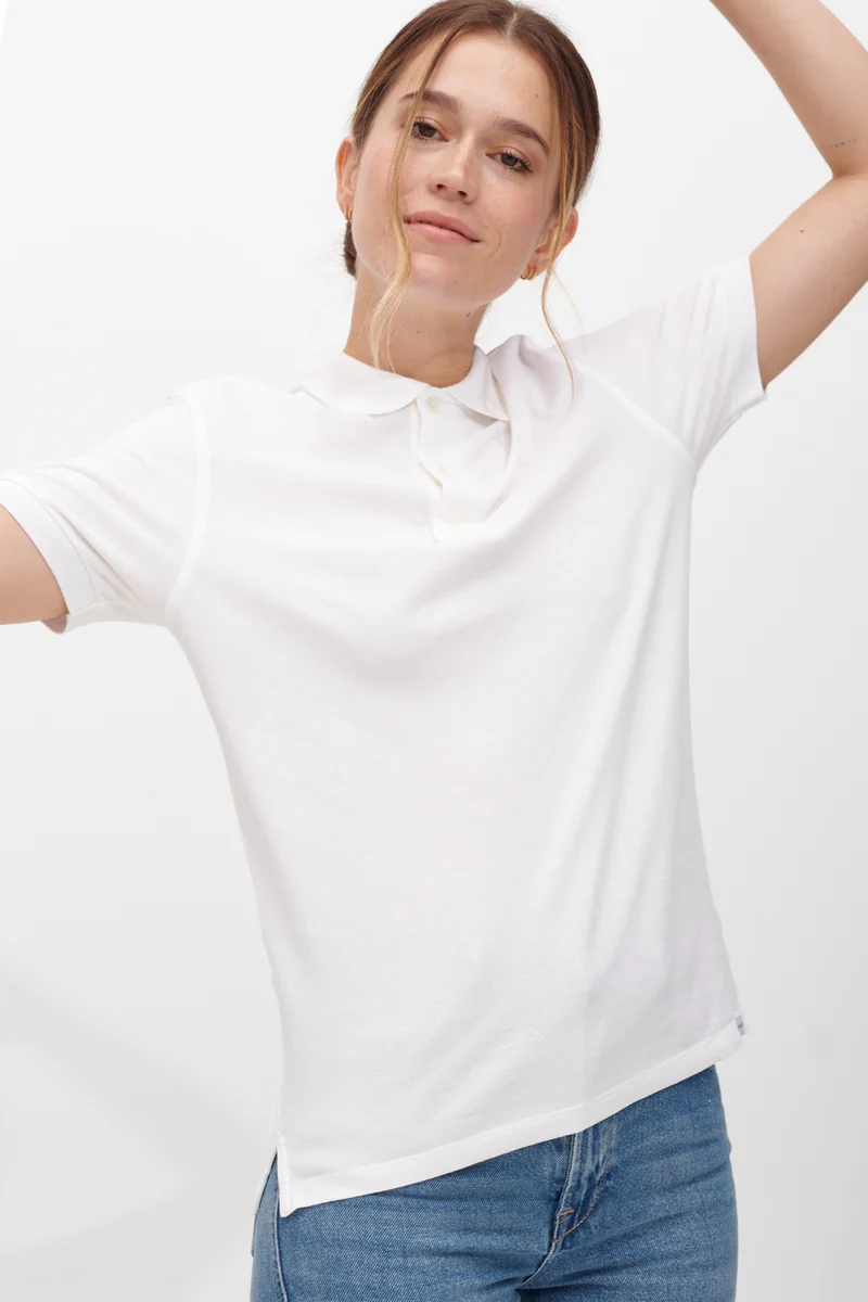 The Unisex Polo Shirt - White