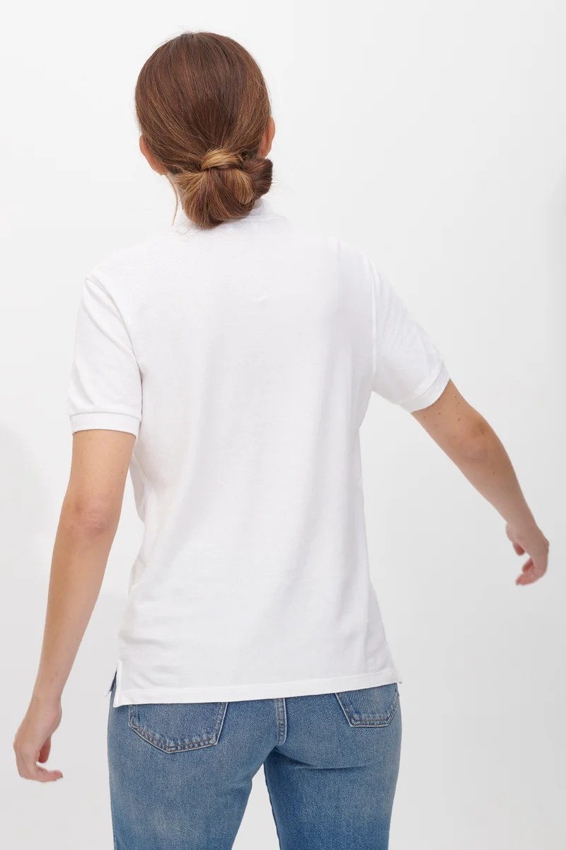 The Unisex Polo Shirt - White