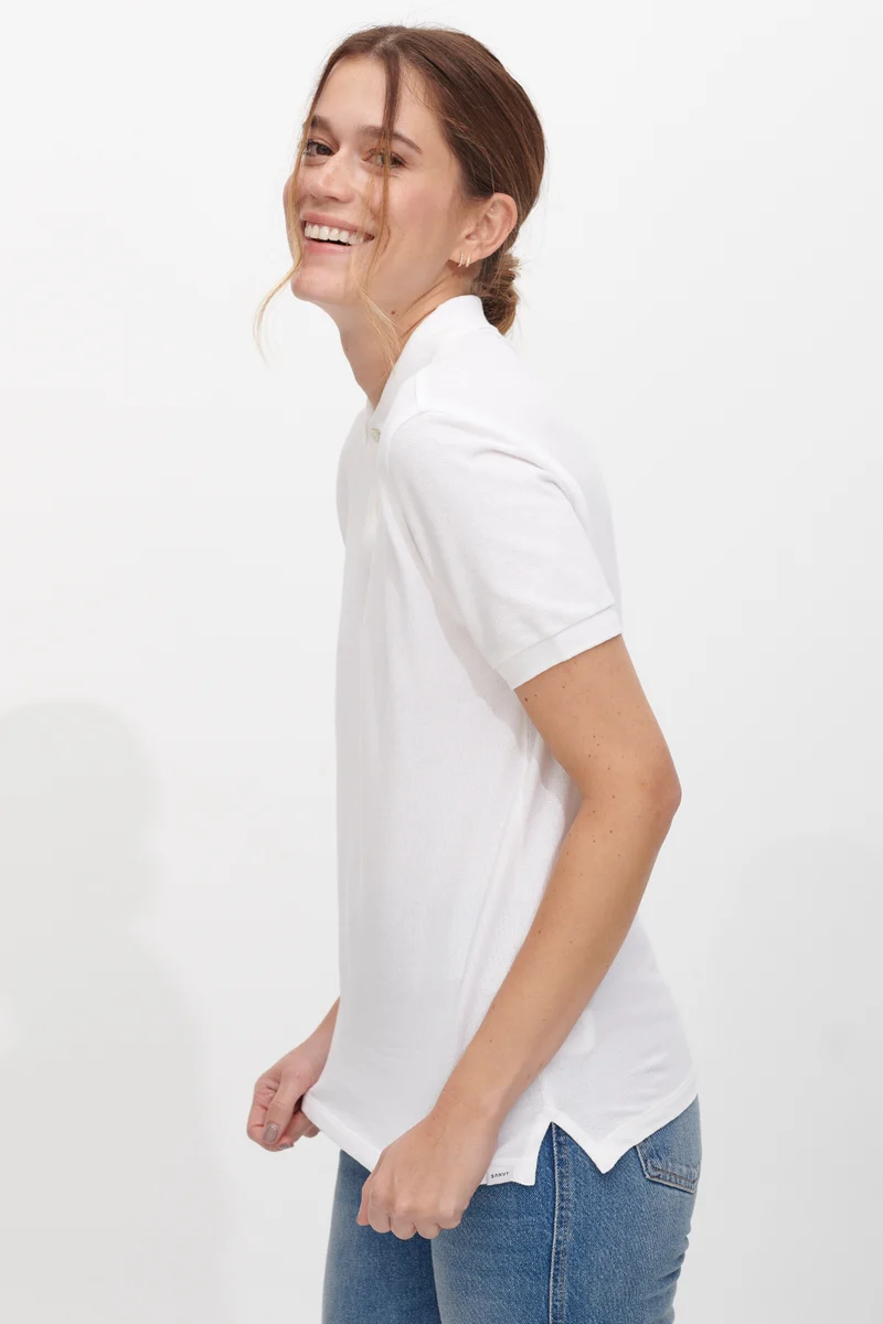 The Unisex Polo Shirt - White