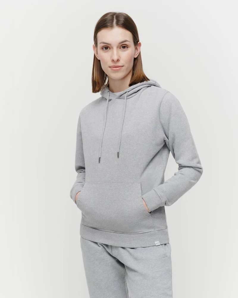 The Unisex Hoodie - Grey Melange