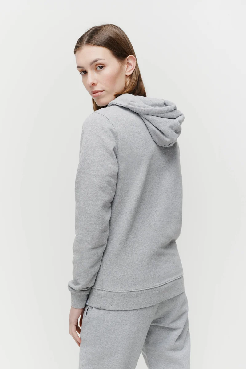 The Unisex Hoodie - Grey Melange