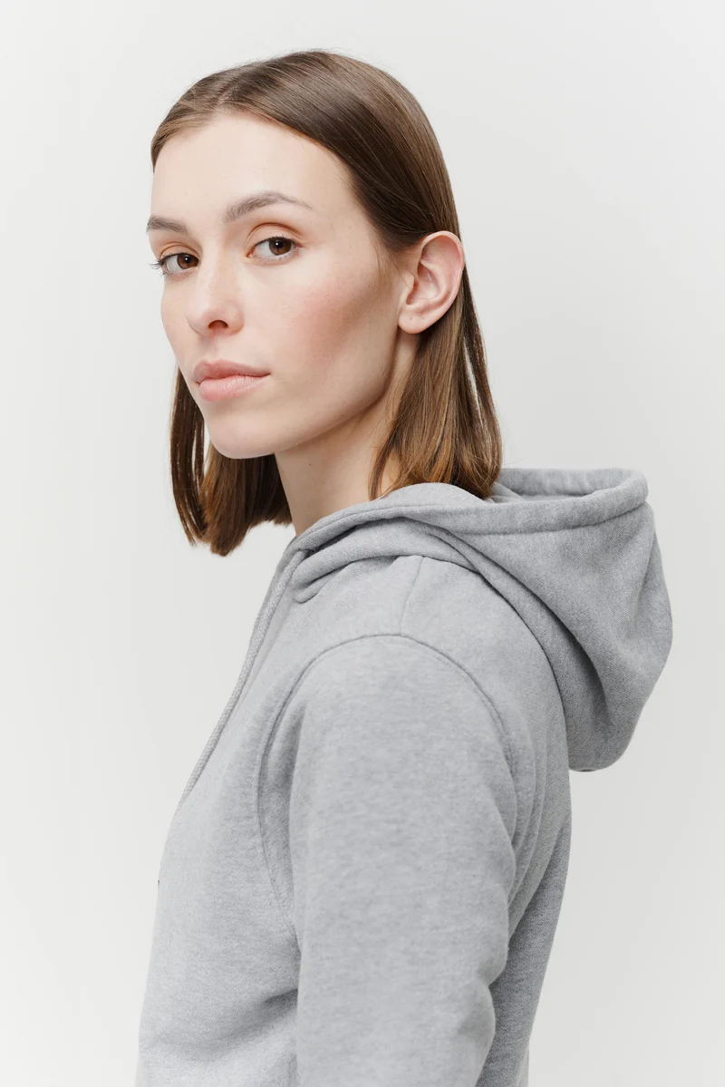 The Unisex Hoodie - Grey Melange