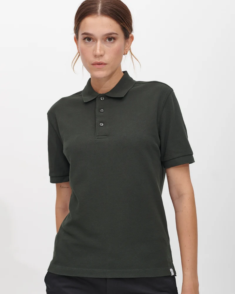 The Unisex Polo Shirt - Dark Green