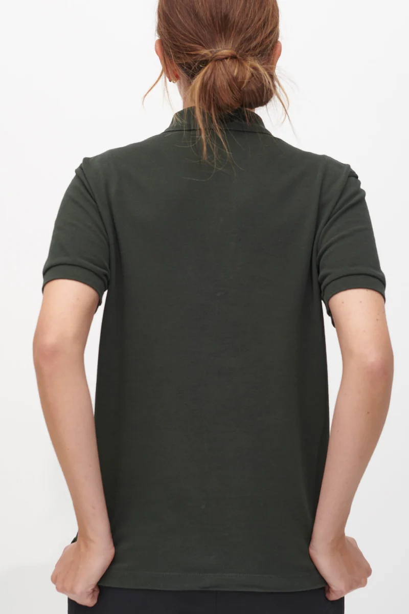The Unisex Polo Shirt - Dark Green