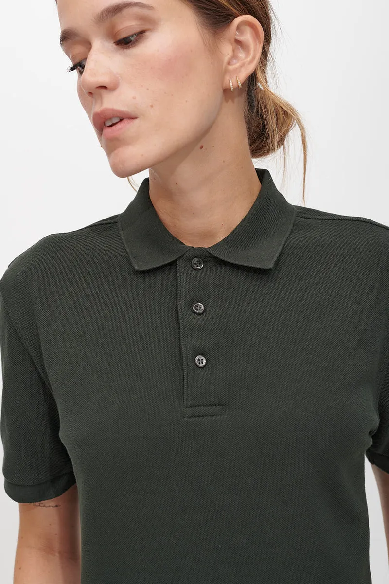 The Unisex Polo Shirt - Dark Green
