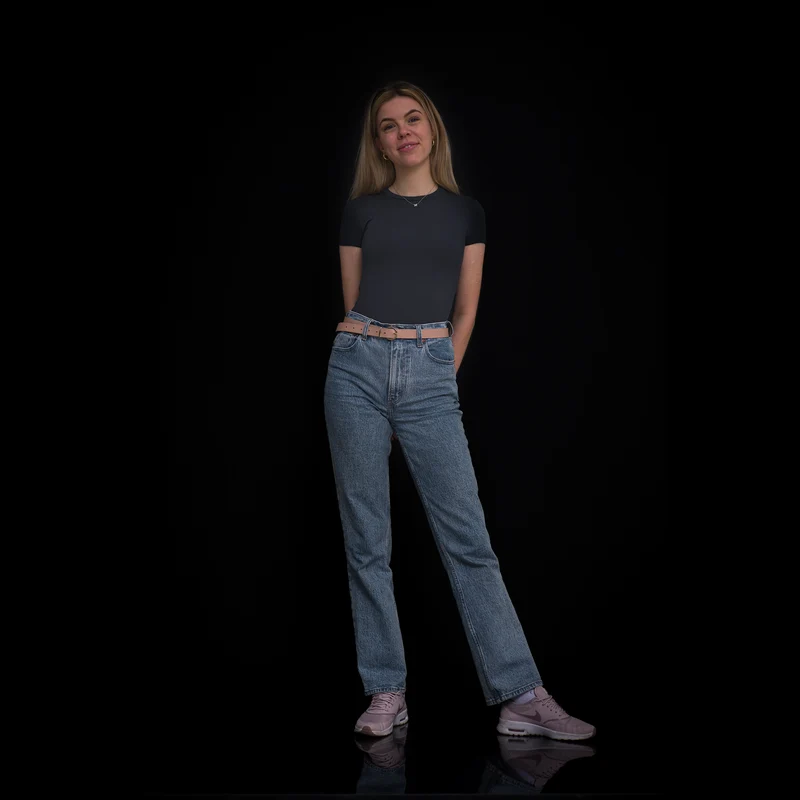 Skinny T-Shirt aus Modal