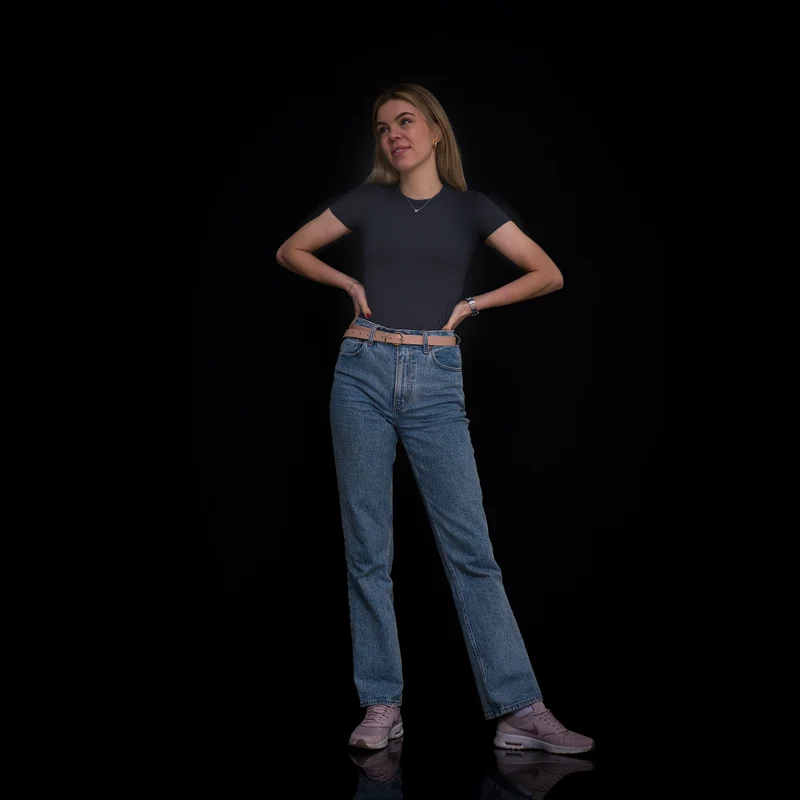 Skinny T-Shirt aus Modal