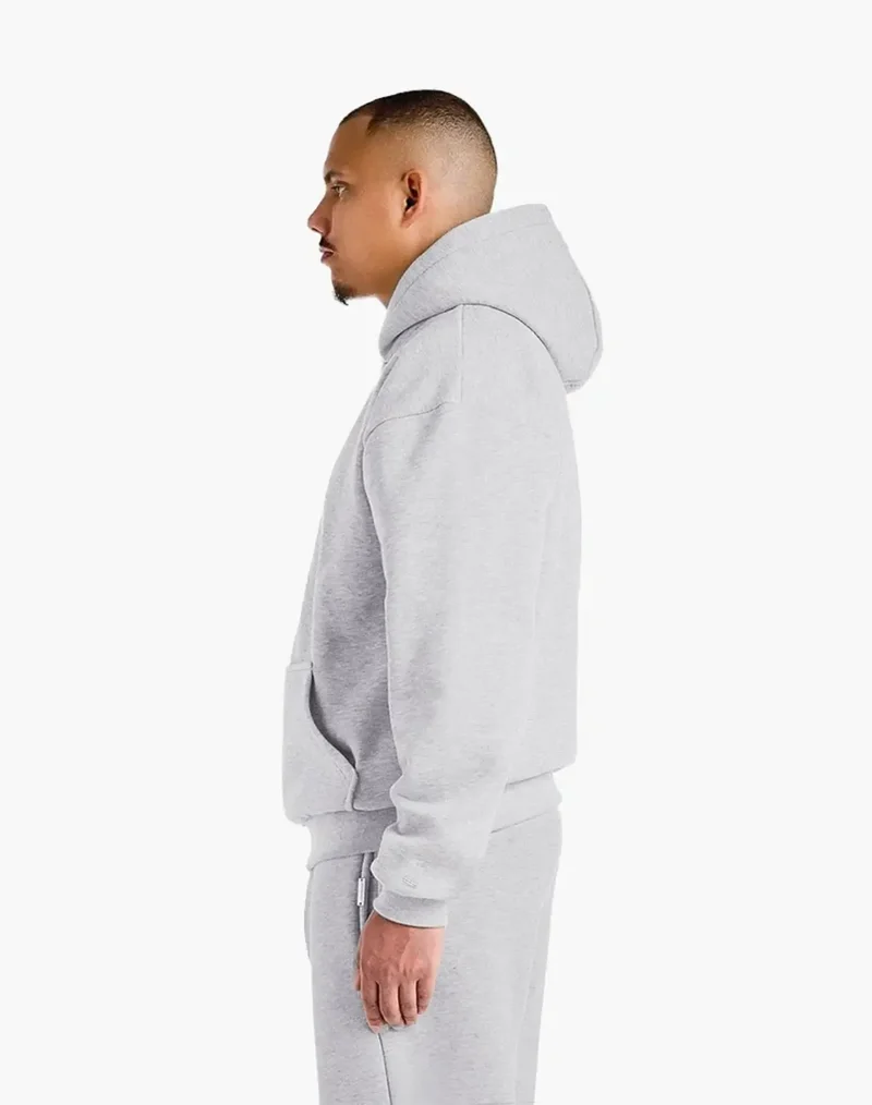 BASIC HOODIE (GREY MELANGE)